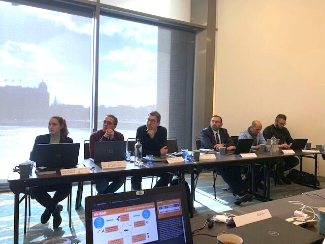 Teilnehmer/innen des Workshops (v.l.n.r.): Dominique Rademaker, Vladislav Krastev, Atanas Rusev, Sébastien Gaillard, Nacer Lalam und Jelle Janssens. Teilnehmer/innen des Workshops